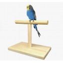 Percha T de madera