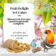Delicias de fruta Avi Cakes para pequeñas aves