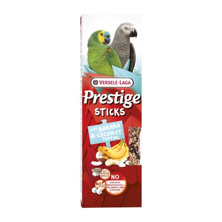 Barritas Prestige loros fruta exótica