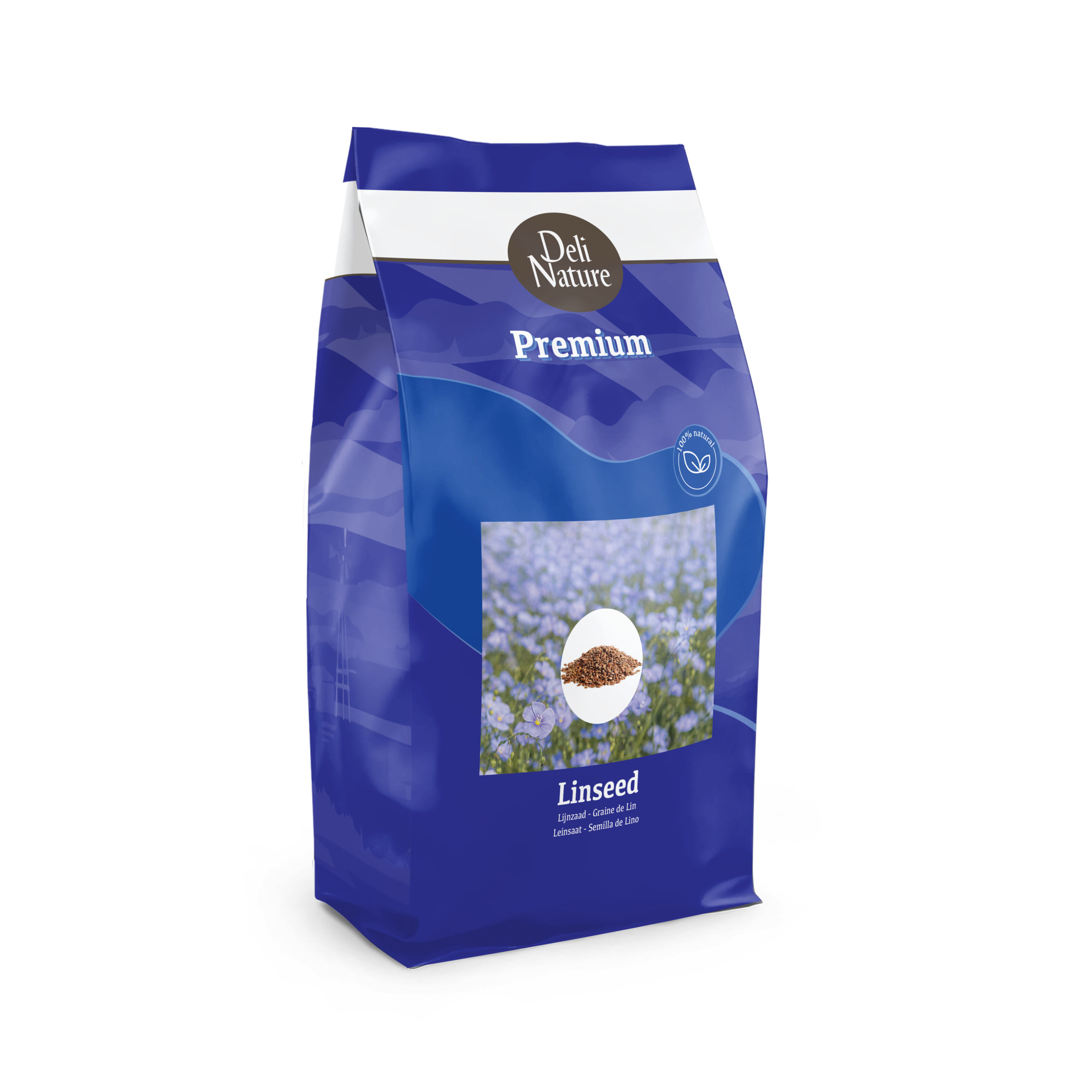 Semillas de lino Deli Nature 1 kg