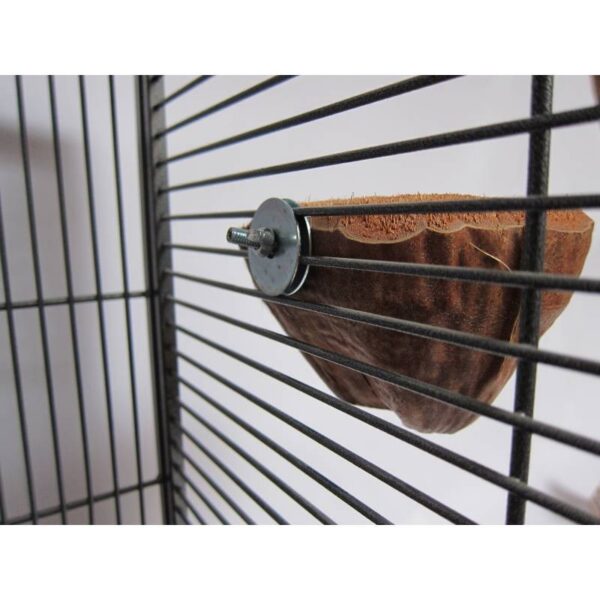 Comedero coco con soporte - Imagen 2