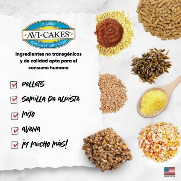 Delicias Lafeber Avi Cakes Clasic para pequeñas aves - Imagen 4