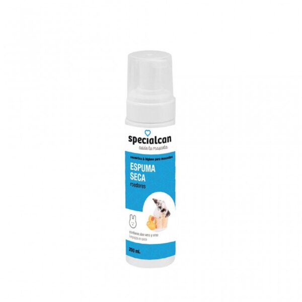 Espuma seca para conejos y roedores 200 ml