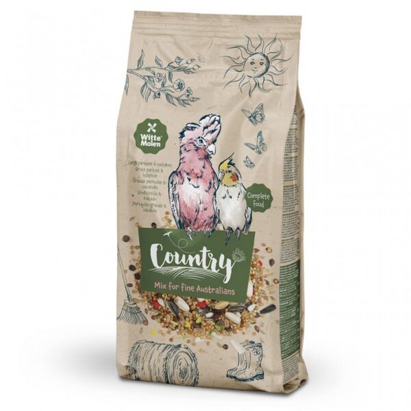 Mixtura Country ninfas y cacatúas 550 grs.