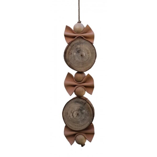 Natural Shredding Leather Ribbons - Imagen 2