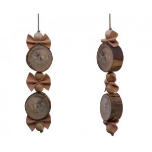 Natural Shredding Leather Ribbons