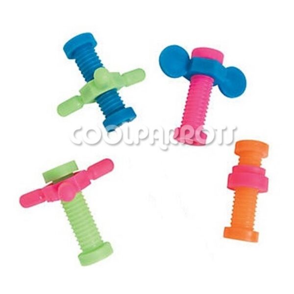 Pack de 4 tuercas y tornillos medianos - Imagen 2