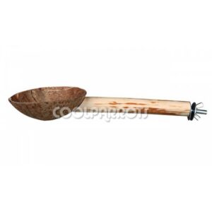 Percha con comedero