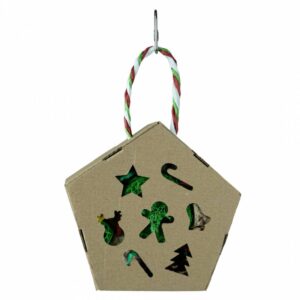 Caja de forrajeo de navidad