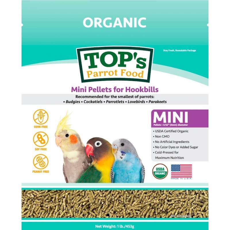 Pienso ecológico y orgánico TOPS mini (2 tamaños)