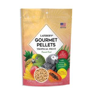 Pienso Gourmet Lafeber de fruta para loros medianos 567 grs.