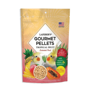 Pienso Gourmet Lafeber de fruta para loros pequeños 567 grs.