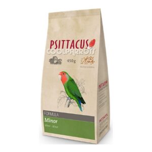 Pienso para loros pequeños Psittacus minor (2 tamaños)