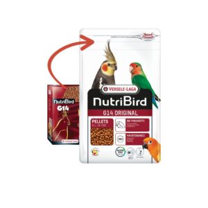 Pienso para ninfas y agapornis Nutribird G14 original 2 tamaños