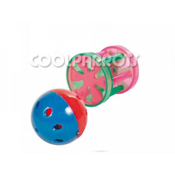 Rulo y pelota con cascabel