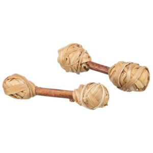 Set de pesas de madera natural